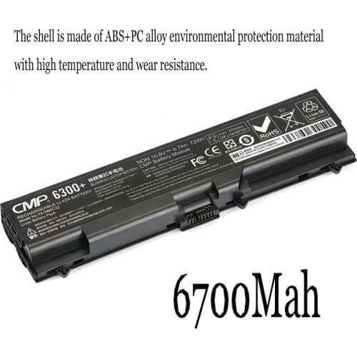 1PC New Laptop Battery Internal For Lenovo ThinkPad L410 L412 L421 L512 W510 W520 E50