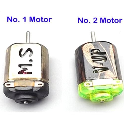 DC 3.7V Micro 130 Toys Motor Strong Power High Speed Strong Magnetic Carbon Brush 3V-6V 30000RPM DIY Toys Four-wheel Drive Motor
