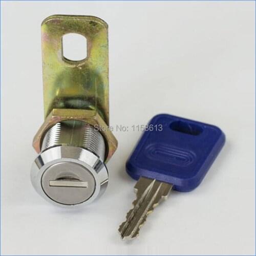 10 pieces 22mm zinc alloy waterproof dustproof keyed alike cam lock parking meter lock