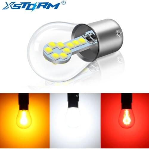1156 BA15S P21W Led 1157 BAY15D P21/5W Led Bulbs Ampoule R5W R10W 18SMD Car DRL Turn Signal Lights Auto Lamp 12V White