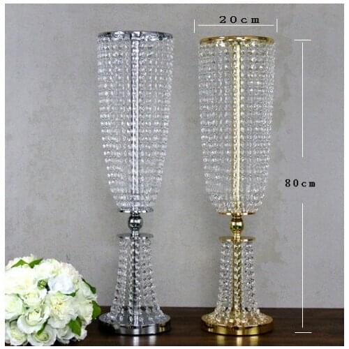31.4'' tall acrylic crystal wedding road lead wedding centerpiece event wedding decoration/event party decoration for table