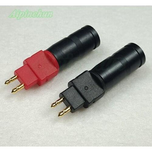 Aipinchun 5Pairs Diy Metal Housing Headphone Connectors Earphone Male Bulk Pins for Senheiser HD414 HD25 HD430 HD650 HD600 HD580