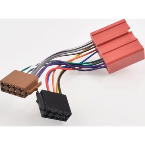 Car ISO Radio Plug Adapter Wiring Cable for For Mazda 2 3 6 MX5 for Ford Escape Ranger Laser