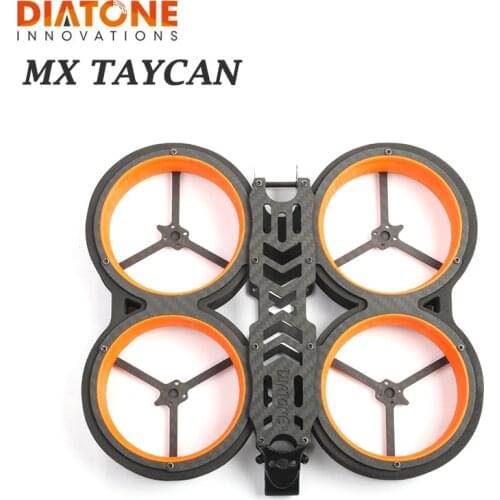 Free Shipping /Diatone MX-C Taycan CineWhoop Frame 158mnm 3inch FPV Whoop Carbon Fiber Frame Kit for RC FPV Racing Drone