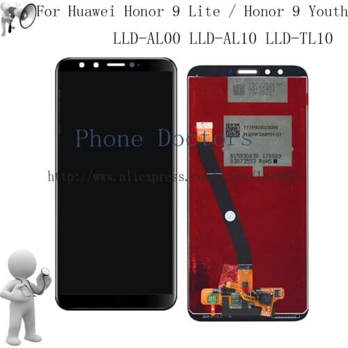 Black Full LCD DIsplay+Touch Screen Digitizer Assembly For Huawei Honor 9 Lite / Honor 9 Youth Edition LLD-L31 LLD-AL10 LLD-L22A