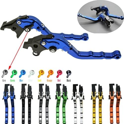 For Hyosung GT250R 2006 2007 2008-2010 GT650R 2006-2009 GT250 GT650 R Motorcycle Adjustable Blade Brake Clutch Levers Folding