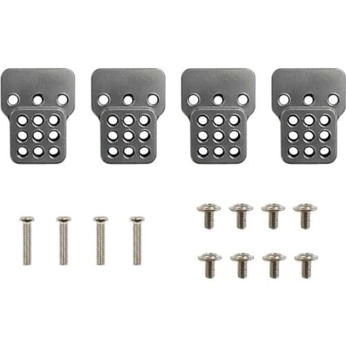 Metal Adjustable Shock Absorber Bracket Extender Seat for WPL C14 C24 C34 C44 B14 B16 B24 B36 1/16 RC Car Parts