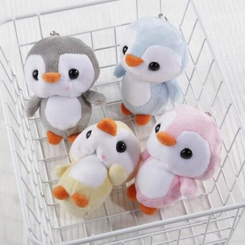 Cute Cartoon Penguin Doll Keychain Pendant Plush Toy Backpack Pendant