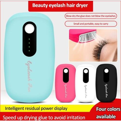 New USB Mini Air Conditioning Fan for Eyelash Extension,Graft Eyelash Extension Dedicated Dryer Blower Glue Blower