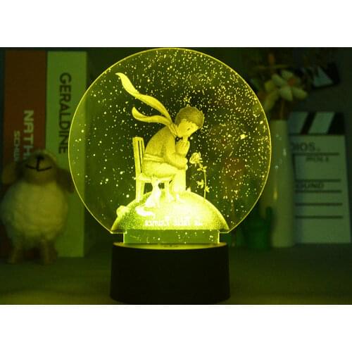 Nighdn 3D Lamp Illusion Night Light Bedroom Home Decoration Baby Gifts Holiday Christmas Romantic Atmosphere Light