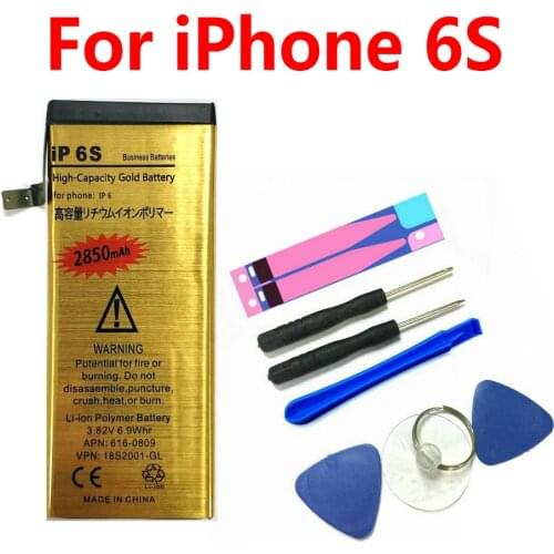 New 100% High Quality Battery & Repair Tools For iPhone 6S Mobile phone + Tracking Code
