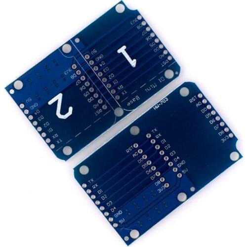 Diymore WeMos D1 Mini Double Socket Dual Base Shield Development Board