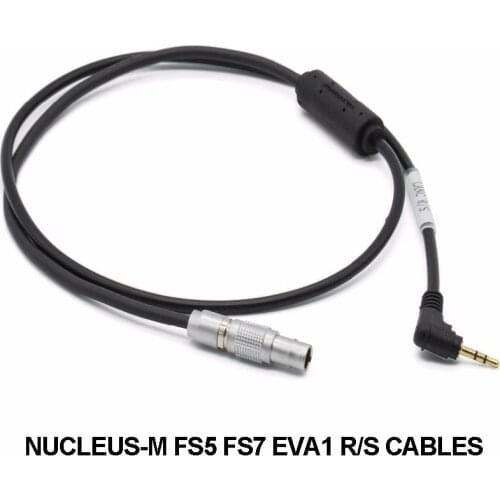 TILTA Nucleus-M FX6 FX9 FS5 FS7 EVA1 Blackmagic URSA Mini 4K, URSA Mini Pro Run/Stop Cables 2.5mm LANC Remote Control