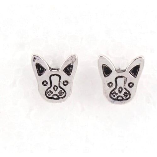 Hzew Dubin dog earring dogs Stud Earrings gift christmas