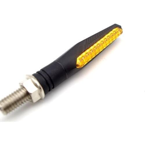 Msto motorcycle turn signal for Flash water light for dio honda transalp kawasaki zx6r cbr650f trk 502 triumph street twin