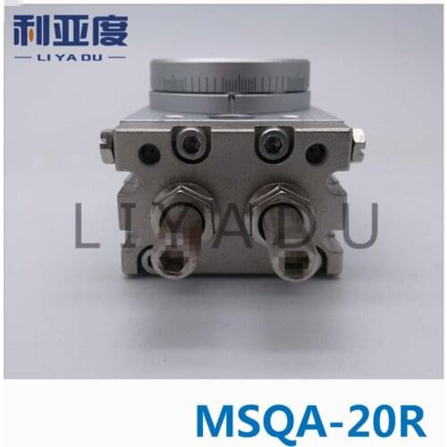SMC type MSQA-20R rack and pinion type cylinder / rotary cylinder /oscillating cylinder, with a hydraulic buffer MSQA 20R