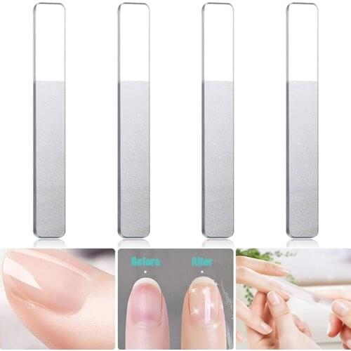 Glass Nail Shiner, Upgrade Nano Nail Buffers Natural Nail File Crystal Shine Polisher Nails Manicure Tools for Acrylic Nail Care