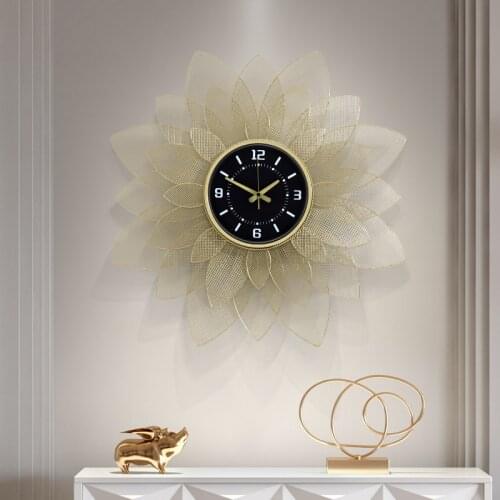 70cm Nordic clock wall clock modern design mute clock restaurant home fashion decorative quartz clock big clock on the wall