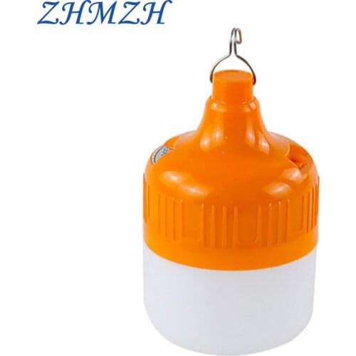 ZHMZH Portable Chargeble LED Bulbs Tent Emergency Light Bulbs Hiking LED Lamps Pothook Lantern Camping Lamp 20W 40W 60W 80W