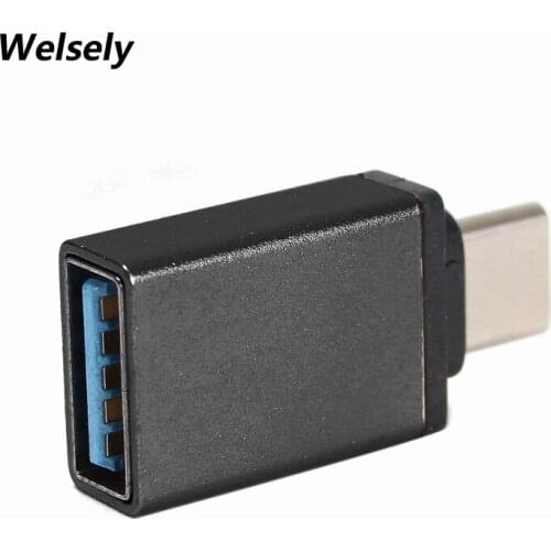 100pcs Type-C USB 3.1 OTG Adapter converter For Huawei P9 P10 Honor 7 8 LETV Xiaomi 5c Samsung s8 plus Type-C Cable Accessories