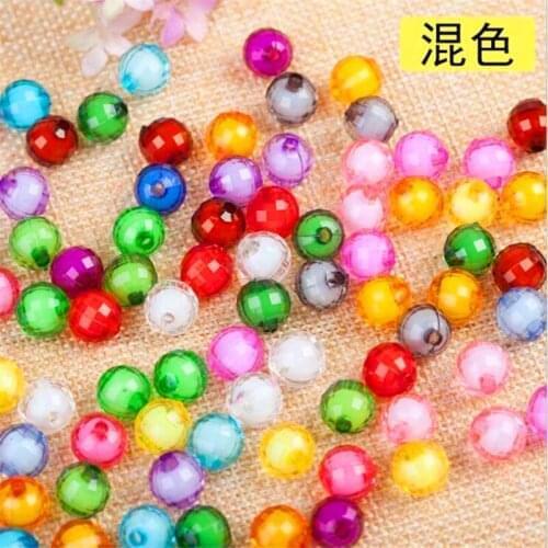 10 12 14 16 18 20 22mm Acryl Beads 96 facets acrylic beads in bead for Beaded Cross Stitch Accessory BD01