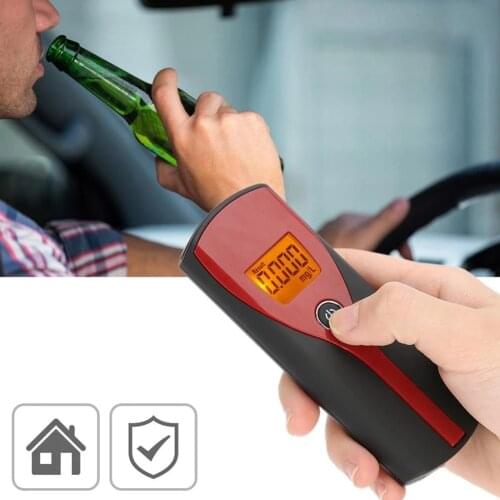 6880 Professional Police Digital Breath Alcohol Tester Breathalyzer Analyzer Detector Practical Accessories Tool
