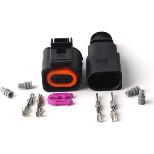 Automotive Connector 2P for the VW Electrical Horn Plug 1.5 series plug used Car Led