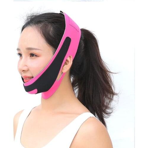 Face V Shaper Facial Slimming Bandage Relaxation Lift Up Belt Shape Lift Reduce Double Chin Face Thining Band Massage Slimmer