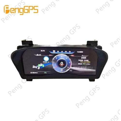 Digital Dashboard Panel For Toyota Alphard 30 2013-2019 Virtual Instrument Cluster Cockpit LCD Speedometer Multimedia Headunit
