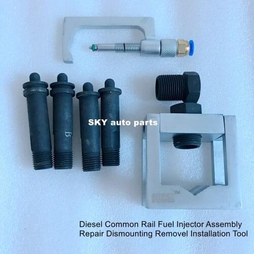 Diesel Common Rail Fuel Injector Assembly Repair Dismounting Removel Installation Tool