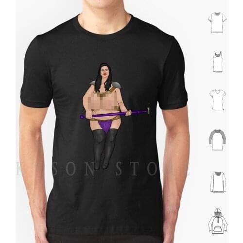 Strict Bbw With Very Large Breasts T Shirt Cotton Men Diy Print Up Up Girl Comic Up High Heels Pumps Sexy Cartoon