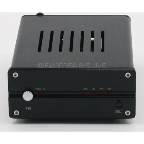 Finished AD1852 24Bit 192K PCM2706 USB Optical Coaxial Soft Control HiFi Home Audio DAC Decoder New