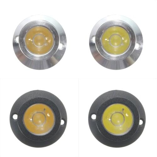 1W Mini Jewelry Light Cabinet Lamp Aluminum Ceiling LED Spotlight Light Flood Lamp With Driver white Warm White AC85-265V