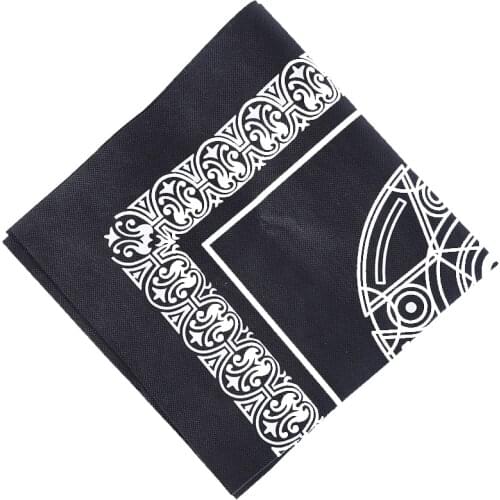 Non-woven Pentacle Tarot Game Playing Cards Tablecloth Board Game Textiles Tarots Table Cover 49*49 cm
