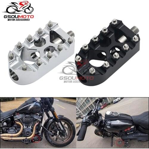 Motorcycle Shifter Pegs Toe Gear Shift Brake Foot Peg Rest Chopper Bobber For Harley Touring Sportster XL 883 1200 Softail Dyna