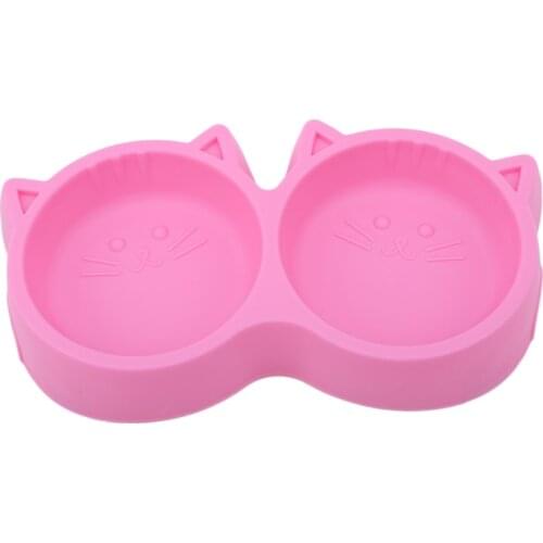 Plastic Pet Dog Feeding Food Bowls Puppy Slow Down Eating Feeder Cat Shape Dish Bowel Prevent Obesity Pet Product