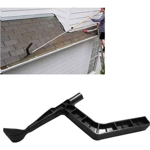 Plastic Gutter Leaf Cleaner Hot Selling Simplicity Portable Durable Roof Rubbish Cleaning Spoon Hook Garden Hand Tools for Farm