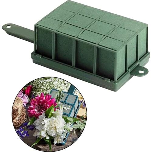 Dry Floral Foam Bricks, Green Styrofoam Foam Blocks, for Artificial Dried Flowers Arrangements Decorations