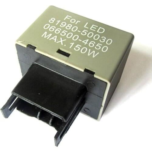 1pcs LED Flasher Relay Fix The Signal Lights Resistor 8-Pin For Toyota and Lexus P16