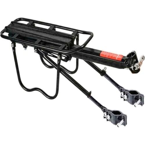 Bicycle Luggage Carrier Bike Rack Aluminum Alloy Cargo Rear Rack Shelf Cycling Seatpost Bag Holder Stand Load 50KG MTB Tools