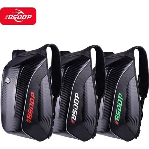 Waterproof Motorcycle Tail Bag Multifunction Motorcycle Rear Seat Bag High Capacity Motorcycle Rider BackpackWaterproof backpack