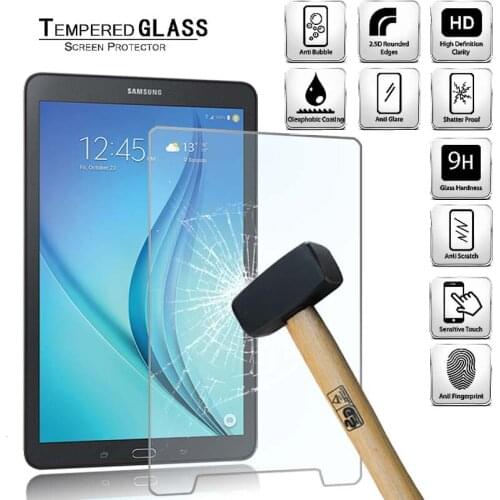 Tablet Tempered Glass Screen Protector Cover for Samsung Galaxy Tab E 8.0 LTE 9H Tempered Glass Screen Protector Film