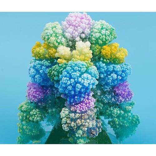 1 Set New DIY Magic Growing Christmas Tree Christmas Gift Paper Stocking Filler Toy