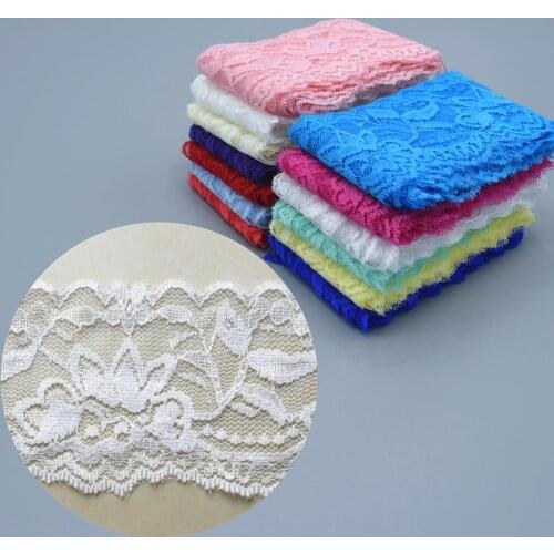 2-10 yards long 6 cm wide lace stretch lace DIY toys jewelry underwear clothing accessories spot 14 color