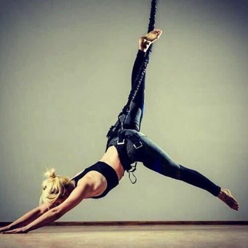 4Dpro Hanging Air Yoga Vitality Velt Magic Rope Flying Yoga Suit Tension Safety Belt Yoga Belt Waist Belt Dropshipping