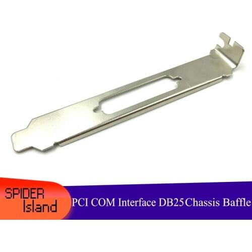 DB25 PCI Chassis Baffle DB25 COM Interface Graphic Card Baffle Bracket 12CM