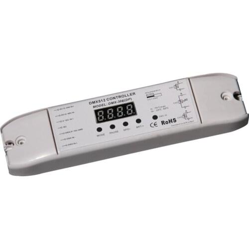 DMX-306(DP);3CH DMX constant voltag decoder;DC12-424V input;5A*3channel output