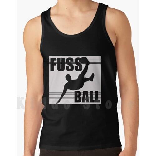 Fu ? Ballspieler Geschenk Sport Wm Fussball Fu ? Ball Tank Tops Vest 100% Cotton Soccer European World European