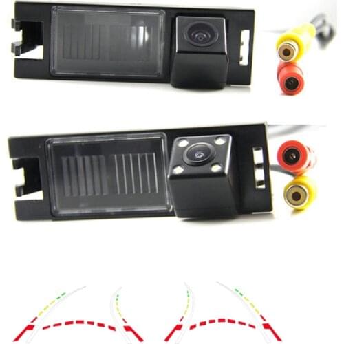 Dynamic Tracks Car Rear View Backup camera for HYUNDAI IX35 TUCSON 2010 2011 2012 2013 2014 2015 reversing paking camera 180deg