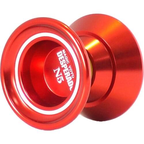Professional Unresponsive Alloy YOYO N5 with Durable String Red